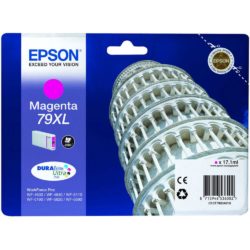Epson Tower of Pisa 79XL DURABrite Ultra Ink, High Yield Ink Cartridge, Magenta Single Pack, C13T79034010